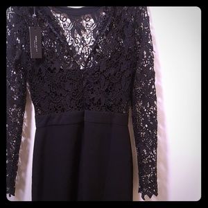 Romeo + Juliet couture black night dress